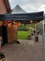 3x3 Partytent easy-up te huur. Statafel, heater, koelkast., Ophalen, Minder dan 5 meter