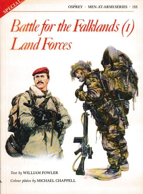 Battle for the Falklands (1) Land Forces, Boeken, Oorlog en Militair, Gelezen, Landmacht, 1945 tot heden, Ophalen of Verzenden