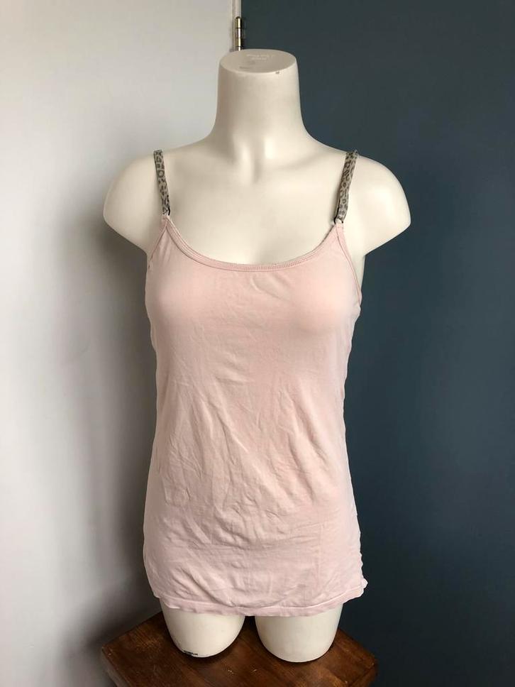 10days lichtroze top 2 hemd, Kleding | Dames, Tops, Zo goed als nieuw, Maat 38/40 (M), Roze, Zonder mouw, Ophalen of Verzenden