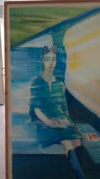 Groot schilderij Pastel Niels Hamel, Ophalen