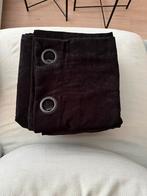 Mooie zwarte gordijen, Ophalen of Verzenden, Zo goed als nieuw, 100 tot 150 cm, 200 cm of meer