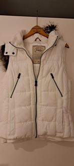 Zara Bodywarmer Bontkraag Wit Maat L, Kleding | Dames, Maat 42/44 (L), Ophalen of Verzenden, Zo goed als nieuw, Wit
