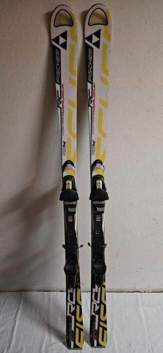 Zgan FISCHER RC4 WORLDCUP RACE CARVER 170CM GEWAXT GESLEPEN, Sport en Fitness, Skiën en Langlaufen, Zo goed als nieuw, Ski's, Skiën