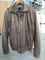 Goed onderhouden gevoerd leren jack., Ophalen, Overige kleuren, Maat 48/50 (M), American Base