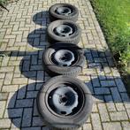 Winterbanden Continental 185/65 r15 steek 4x108, Auto-onderdelen, Banden en Velgen, Ophalen, 15 inch, Banden en Velgen, 185 mm