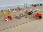 Vintage playmobil wegwerkers, Ophalen of Verzenden, Gebruikt