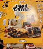 Jumbo samen cheffen zegels 5️⃣ 6️⃣ stuks, Jumbo, Ophalen of Verzenden