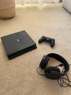 PlayStation 4 + Controller + headset, Spelcomputers en Games, Spelcomputers | Sony PlayStation 4, Ophalen, Met 1 controller, Original