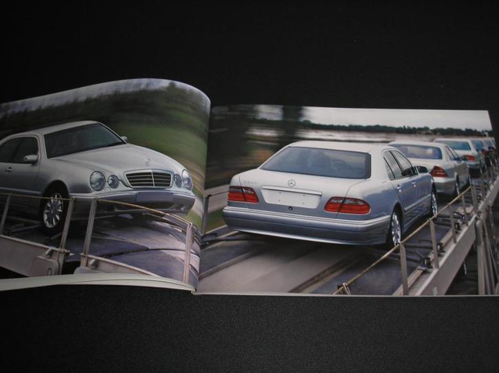 Mercedes-Benz. De E-Klasse limousine/sedan W210, mei 2000, Boeken, Auto's | Folders en Tijdschriften, Zo goed als nieuw, Mercedes