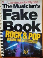 gitaar, keyboard etc: The Musican's Fake Book-Rock & Pop, Ophalen of Verzenden, Gebruikt, Gitaar