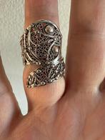 Q183/Geote Fillegrain Slang ring 17, Overige materialen, Gebruikt, Verzenden, X