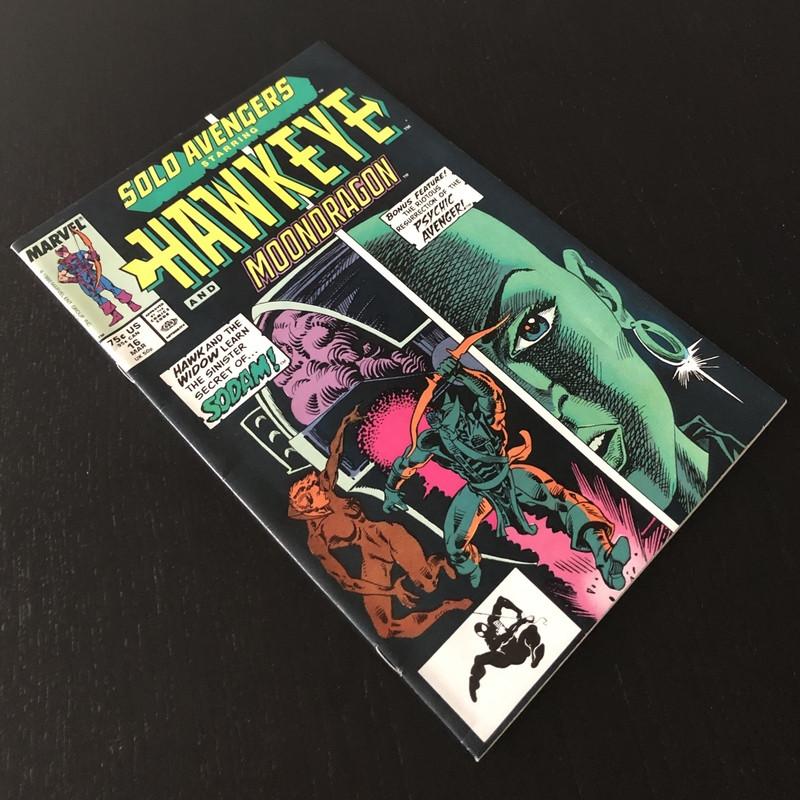 Solo Avengers Vol.1 #16 (1989) VF- (7.5), Amerika, Marvel Comics, Ophalen of Verzenden, Gelezen