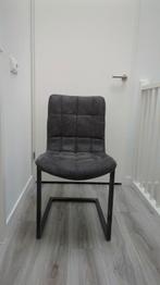 Eetkamerstoelen 6x Steven Goossens, Huis en Inrichting, Stoelen, Ophalen, Zo goed als nieuw, Grijs, Vijf, Zes of meer stoelen