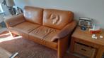 lederen 2,5 zits-bank  cognac kleur, Huis en Inrichting, Banken | Bankstellen, Ophalen, Gebruikt, 150 tot 200 cm, Tweepersoons