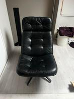Zo Goed Als Nieuwe Leren Draaifauteuil, Ophalen of Verzenden, Zo goed als nieuw, Leer, 75 tot 100 cm