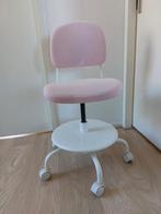 kinderbureaustoel lichtroze, Huis en Inrichting, Bureaustoelen, Ophalen, Zo goed als nieuw, Roze, Bureaustoel