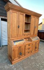 Teak Buffetkast Vitrinekast Apothekerskast, Met deur(en), Nieuw, 150 tot 200 cm, 25 tot 50 cm