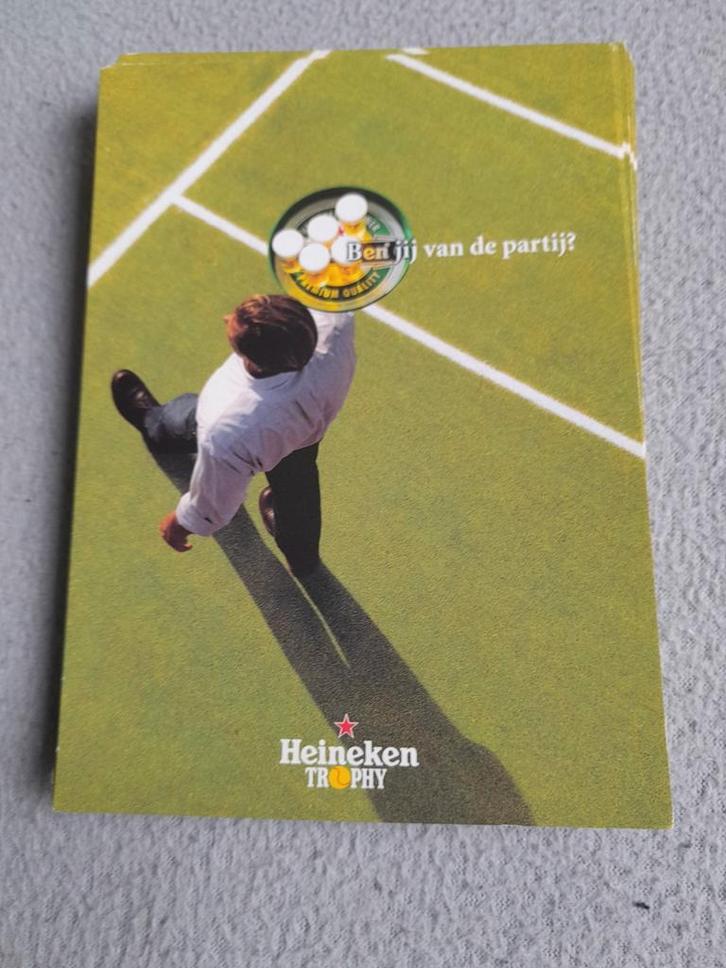 Heineken ansichtkaarten, Verzamelen, Sportartikelen en Voetbal, Zo goed als nieuw, Poster, Plaatje of Sticker, Feyenoord, Ophalen