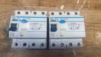 2x Hager Aardlekschakelaar 3 fase CD 440G 40A, Ophalen of Verzenden, Gebruikt