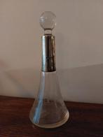 Antiek karafje met zilveren kraag, Antiek en Kunst, Antiek | Glas en Kristal, Ophalen of Verzenden