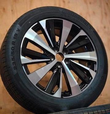 Originele 19" Peugeot 3008 / 5008 velgen met banden wielen beschikbaar voor biedingen