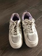 Schoenen maat 38 wit met paarse rand, Wit, Ophalen of Verzenden, Sneakers of Gympen, Gedragen