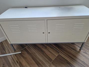 IKEA - metalen PS TV kast opbergmeubel - goede staat! beschikbaar voor biedingen