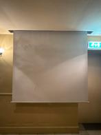Groot projectiescherm - 180x170 cm, Audio, Tv en Foto, Projectieschermen, Ophalen, Gebruikt