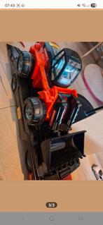 Mammoet truck met oplegger en shovel, Ophalen