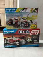 2 hot rod sets playmobil, Verzenden, Nieuw, Complete set