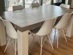 Eettafel Yumali/Silvares 183x100cm, Ophalen, Kunststof, 50 tot 100 cm, Zo goed als nieuw
