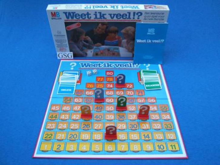 Weet ik veel nr. 611 4510 04-02, Hobby en Vrije tijd, Gezelschapsspellen | Bordspellen, Zo goed als nieuw, Ophalen