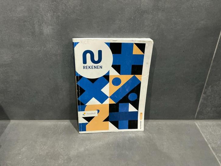NU Rekenen | MBO Niveau 2 | Noordhoff, Boeken, Schoolboeken, Gelezen, Overige vakken, Overige niveaus, Ophalen of Verzenden