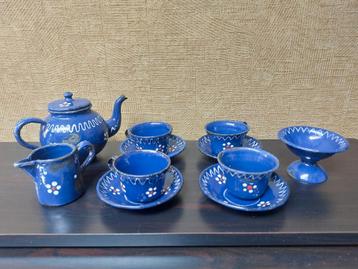 Charmant Vintage Duits Poppenhuisservies – Geëmailleerd  beschikbaar voor biedingen