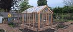 Prefab houten tuinkas Gerecycled tuindersglas broeikas kas, Tuin en Terras, Ophalen of Verzenden, Glas, Zo goed als nieuw, Overige materialen