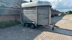 oude paard trailer, Ophalen, Gebruikt