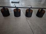 Hanglamp met 4 kleine lampen, Ophalen, Zo goed als nieuw, Minder dan 50 cm