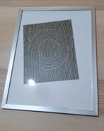 Fotolijst 30 x 40 cm  Hout met RVS folie Kunststof glas, Ophalen of Verzenden, Nieuw