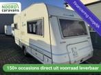 KNAUS AZUR 425 DWARSBED + DAK VENT + VOORTENT + TRUMA VENT, Caravans en Kamperen, Tot en met 2, Bedrijf, 750 - 1000 kg, 5 tot 6 meter