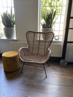 Rotan stoel, Huis en Inrichting, Stoelen, Ophalen, Bruin, Riet of Rotan, Zo goed als nieuw