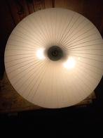 plafondlamp 50s, Huis en Inrichting, Lampen | Plafondlampen, Glas, Gebruikt, Ophalen of Verzenden, Antieke,  vintage