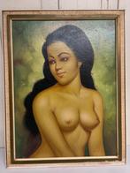 Schildetij dame bali naakt, Antiek en Kunst, Ophalen of Verzenden