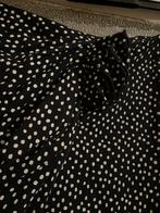 Mooie donkerblauwe rok stoffen bloem witte noppen/polkadots, Kleding | Dames, Rokken, Maat 38/40 (M), Blauw, Ophalen of Verzenden