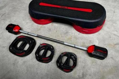 Les Mills Smartbar set + Les Mills Step, Sport en Fitness, Fitnessmaterialen, Gebruikt, Overige typen, Ophalen