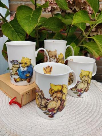  Vintage kopjes Roy Kirkham "Teddy Bears" (Engeland, 1992) beschikbaar voor biedingen