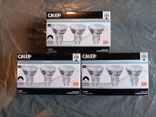 3 dozen á 3 stuks Calex GU10 LED spot | 2700K | 2.8W (25W), Huis en Inrichting, Lampen | Losse lampen, Nieuw, Led-lamp, Bajonetsluiting