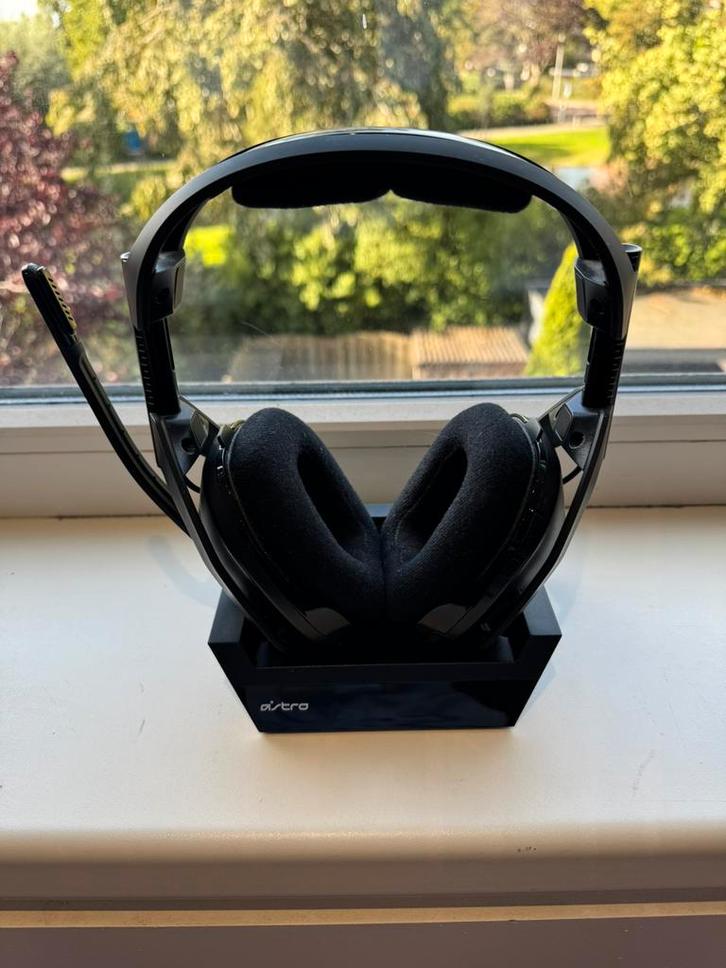 Astro A50, gaming headset, ps5, ps4, pc, Computers en Software, Headsets, Gebruikt, Over-ear, Draadloos, Gaming headset, Inklapbare microfoon