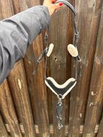 Hkm Cambridge martingaal/borsttuig zwart pony izgs, Dieren en Toebehoren, Paarden en Pony's | Hoofdstellen en Tuigage, Ophalen of Verzenden