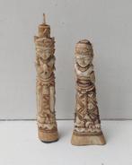 Oude Balinese handgemaakte beeldjes Rama & Sita, Antiek en Kunst, Ophalen of Verzenden