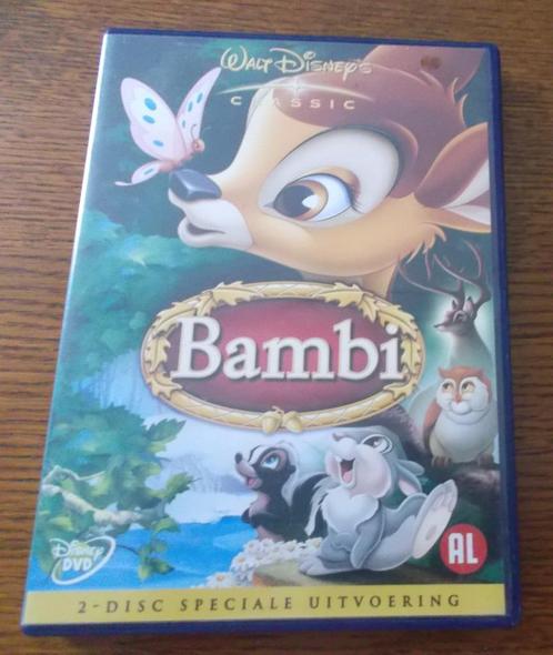 Walt Disney's Classic Bambi 2-disc uitvoering, Cd's en Dvd's, Dvd's | Tekenfilms en Animatie, Alle leeftijden, Ophalen